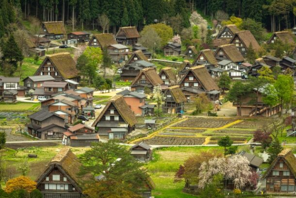 合掌造りの集落