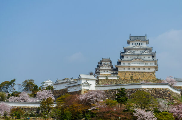 三の丸広場からの姫路城