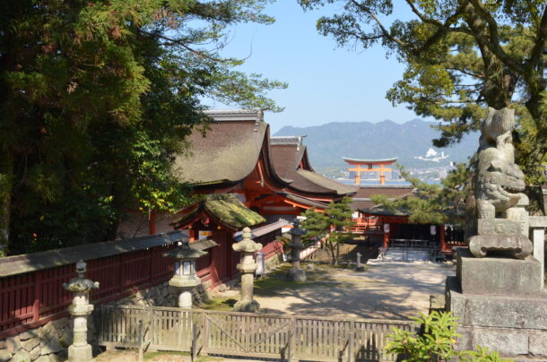 厳島神社五重塔