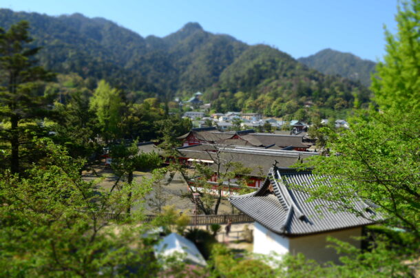 厳島神社五重塔