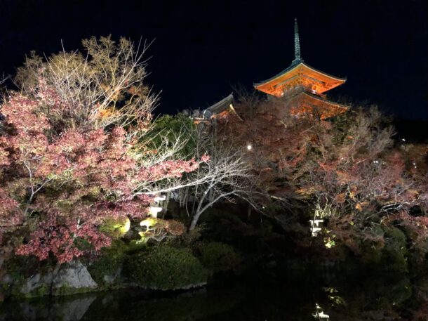 清水寺の紅葉