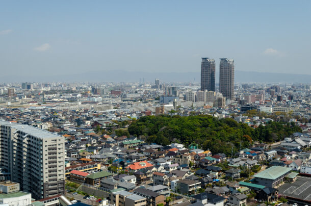 堺市役所からの眺め