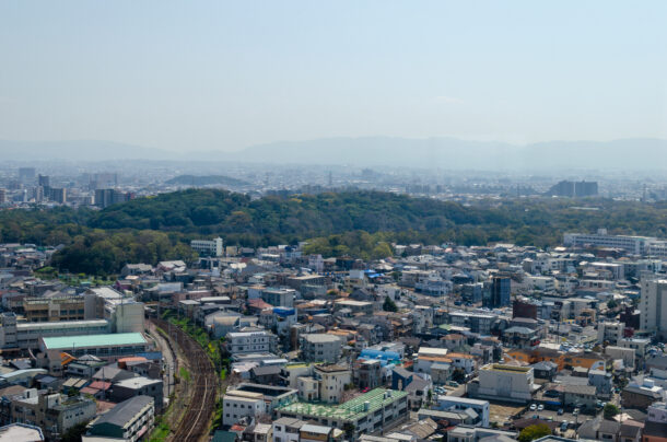 堺市役所からの眺め