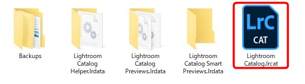 Lightroomカタログファイル